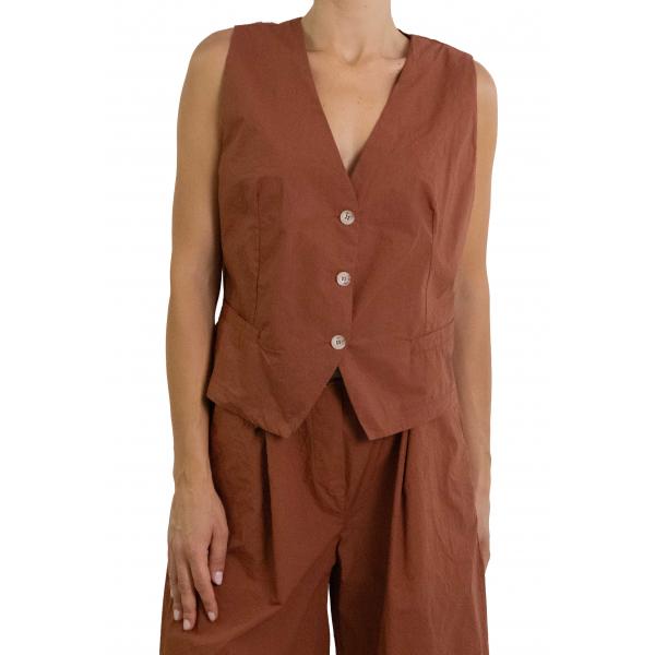 Gilet con bottoni "Sole"